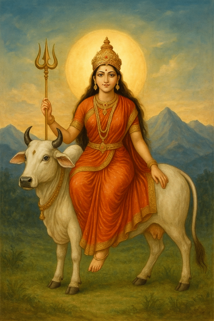 navratri, durga puja, shailputri, navdurga