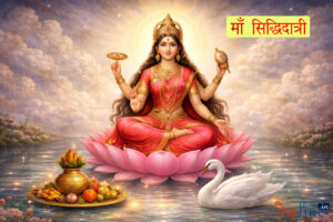माँ सिद्धिदात्री इमेज | नवमी पूजा की देवी Siddhidatri Mata HD Image